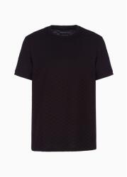 Emporio armani Тениска EMPORIO ARMANI Mens All-Over Print Regular Fit T-Shirt - Black 0999