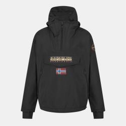 NAPAPIJRI Men's Rainforest Waterproof Rain Anorak - Black Beauty