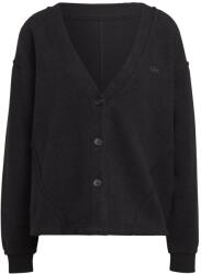 Adidas Риза с дълъг ръкав Adidas Originals Women's Crew-Neck Fleece Long Sleeve Crew Sweatshirt - Black