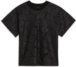 Ted Baker Тениска Ted Baker Maralo Floral Lace Relaxed T-Shirt - Black