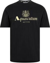 AQUASCUTUM Тениска AQUASCUTUM Active Big Logo T-Shirt - Black