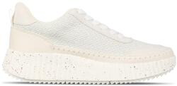 Jack Wills Кецове на платформа Jack Wills Women's Wedge Trainers - Cream