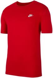 Nike Мъжка тениска Nike Sportswear Club T-Shirt Mens - Red/White SL