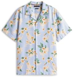 Tommy Hilfiger Men's Floral Short-Sleeve Patterned Shirt - Sweet Blue 0GY