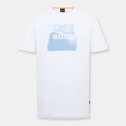 Boss Тениска Boss Men's Wheel Cotton T-Shirt - White