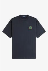 Fred Perry Тениска Fred Perry Men's Badge T-Shirt - Navy 608