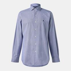 Ralph Lauren Men's Poplin Check Long-Sleeve Patterned Shirt - Navy White
