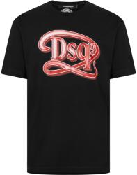 Dsquared2 Тениска DSQUARED2 Logo Print T-Shirt - Black