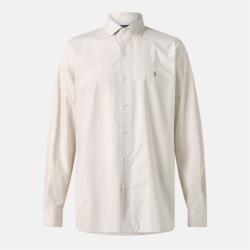 Ralph Lauren Men's Poplin Check Long-Sleeve Patterned Shirt - Coastal Beige