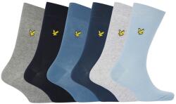 Lyle and Scott Чорапи Lyle and Scott Men's Victor Crew Socks - Bue/Blue/Grey