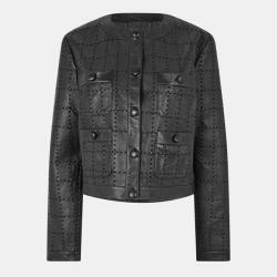 Ted Baker Яке Ted Baker Women's Structured Leather Jacket - Black