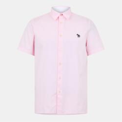 PS Paul Smith Риза PS Paul Smith Men's Short-Sleeve Plain Shirt - Pink 20