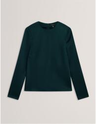 Ted Baker Тениска Ted Baker Women's Mesh Long Sleeve T-Shirt - Dk-Green
