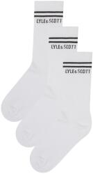 Lyle and Scott Чорапи Lyle and Scott Kids' Crew Socks - Bright White - sportihobi - 29,32 лв