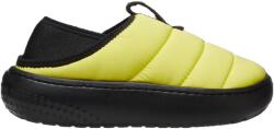 Crocs Детски чехли Crocs Unisex Kids' Classic Puff Moc Clogs - Cyber Yellow