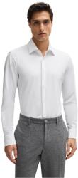 HUGO BOSS Риза с дълъг ръкав Boss Men's P Joe Kent Long Sleeve Oxford Shirt - White - sportihobi - 201,43 лв