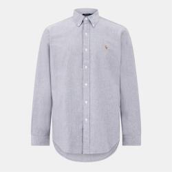 Ralph Lauren Риза с дълъг ръкав Polo Ralph Lauren Men's Slim Fit Oxford Long Sleeve Shirt - Slate - sportihobi - 391,15 лв