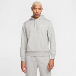 Nike Суичър Nike Men's Club Foot Overhead Hoodie - Grey Hthr/White