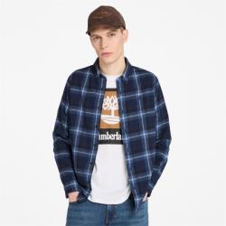 Timberland Men's Long-Sleeve Check Patterned Shirt - Peacoat