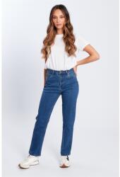 Be You Дънки Be You Women's BeYou Mom Straight Leg Jeans - Mid Wash