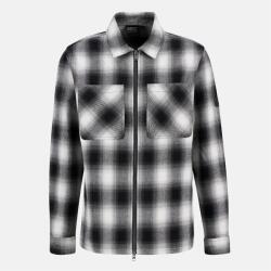 Barbour International Риза с дълъг ръкав Barbour International Men's Carlisle Long Sleeve Overshirt - Black BK11
