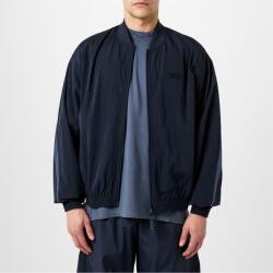 Reebok Яке REEBOK Men's Pannelled Crinkle Stand Collar Long Sleeve Bomber Jacket - Navy