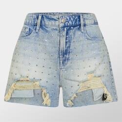 Good american Къси панталони GOOD AMERICAN Women's Bombshell High Rise Denim Shorts - indigo897