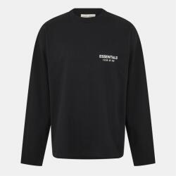 Fear of god essentials Тениска FEAR OF GOD ESSENTIALS Men's Long Sleeve Relaxed Fit T-Shirt - Jet Black