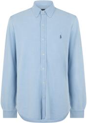 Ralph Lauren Риза Polo Ralph Lauren Men's Slim Fit Button-Down Plain Shirt - Light Indigo