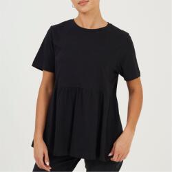 Brave Soul Дамска тениска Brave Soul Womens Jersey Smock T-Shirt - Black