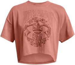 Under Armour Тениска Under Armour Women's Dusk Dawn Cropped Short Sleeve T-Shirt - Pink