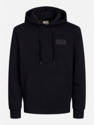 JACK & JONES Мъжки суичър Jack and Jones Jack Corp Logo Hoodie Plus Size Mens - Black