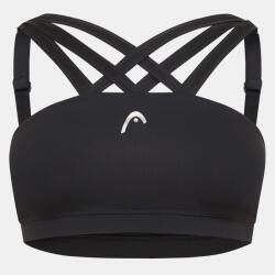 HEAD Women's Capsule Non Wired Medium Impact Sports Bra - Black