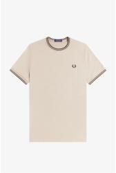 Fred Perry Тениска Fred Perry Twin Tipped T-Shirt - Warm Oat 50A