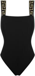 Versace icon Greca Border One-Piece Swimsuit - Black A1008