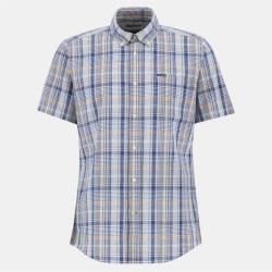 Barbour Men's Elton Short-Sleeve Patterned Shirt - Dark Denim NY38