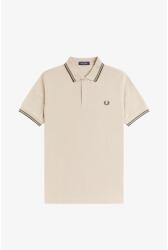 Fred Perry Блуза с яка Fred Perry Short Sleeve Twin Tipped Polo Shirt - Warm Oat 50A
