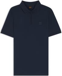 Boss Блуза с яка Boss Mens BOSS ORANGE Passerzip Short Sleeve Polo Shirt with Logo Detail - Blue 464