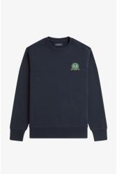 Fred Perry Блуза Fred Perry Men's Badge Crew Neck Sweatshirt - Navy 608