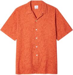 PS Paul Smith Риза с къс ръкав PS Paul Smith Men's Floral Short Sleeve Shirt - Orange 19