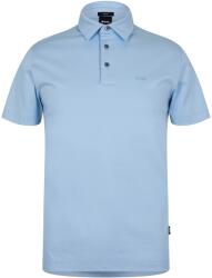 Boss Блуза с яка Boss Mens BOSS BLACK Short Sleeve Polo Shirt with Logo Detail - Slim Fit - Lt Pas Blue 450