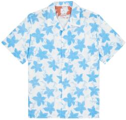 PS Paul Smith Риза с къс ръкав PS Paul Smith Men's Floral Short Sleeve Tailored Fit Shirt - White/Blue