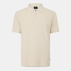PS Paul Smith Блуза с яка PS Paul Smith Men's Zipped Waffle Short Sleeve Polo Shirt - White 02