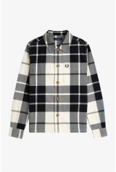 Fred Perry Men's Tartan Twill Overshirt - Ecru 560