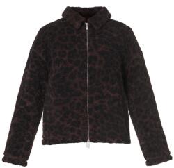 Sweaty betty Поларено горнище с цип SWEATY BETTY Women's Plush Full Zip Fleece - Brwn Leo