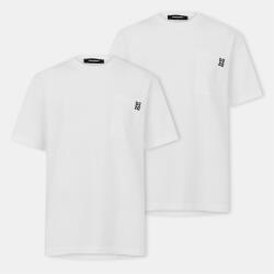 Dsquared2 Тениска DSQUARED2 Men's Soft Breathable T-Shirt - White/White