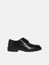 Jack and Jones Мъжки обувки Jack and Jones Dax Leather Dress Shoes Mens - Anthracite