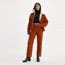 Levi's Дънки Levis Women's Ribcage Ankle Zipped Straight Leg Jeans - Ginger Bread