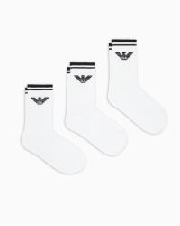 Giorgio Armani Чорапи Emporio Armani Men's Crew Socks - Wht/Wht/Wht