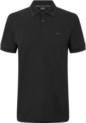Boss Блуза с яка Boss Mens BOSS GREEN Paul Contrast Striped Trim Short Sleeve Polo Shirt - Black